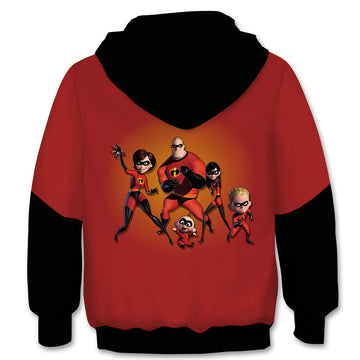 Película Los Increíbles The Incredibles 2 Cosplay Sudadera con Capucha para Niños